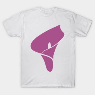 purple calla lily flower T-Shirt